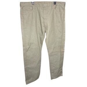 Levi's 501 Straight Leg Jeans Men's 42x32 Olive Green Classic Buttonfly‎